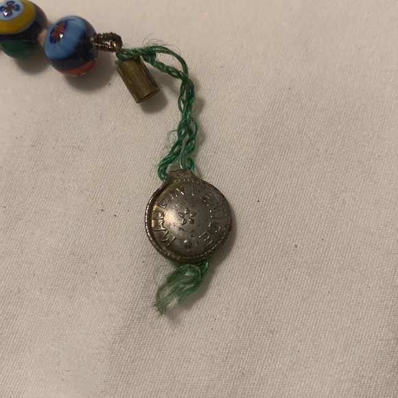 Hand Crafted Glass Beaded Necklace - Picture 6 of 7